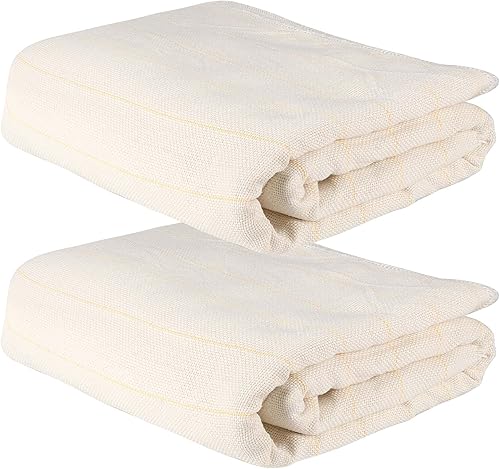 2 piezas de tela de acolchado de 39.4 x 59 pulgadas con líneas marcadas, tela de gran tamaño para bordado, hecho a mano, manualidades