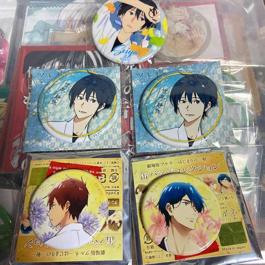 ツルネ 竹早静弥 缶バッジ ツルネ】竹早静弥 缶バッジ - メルカリ