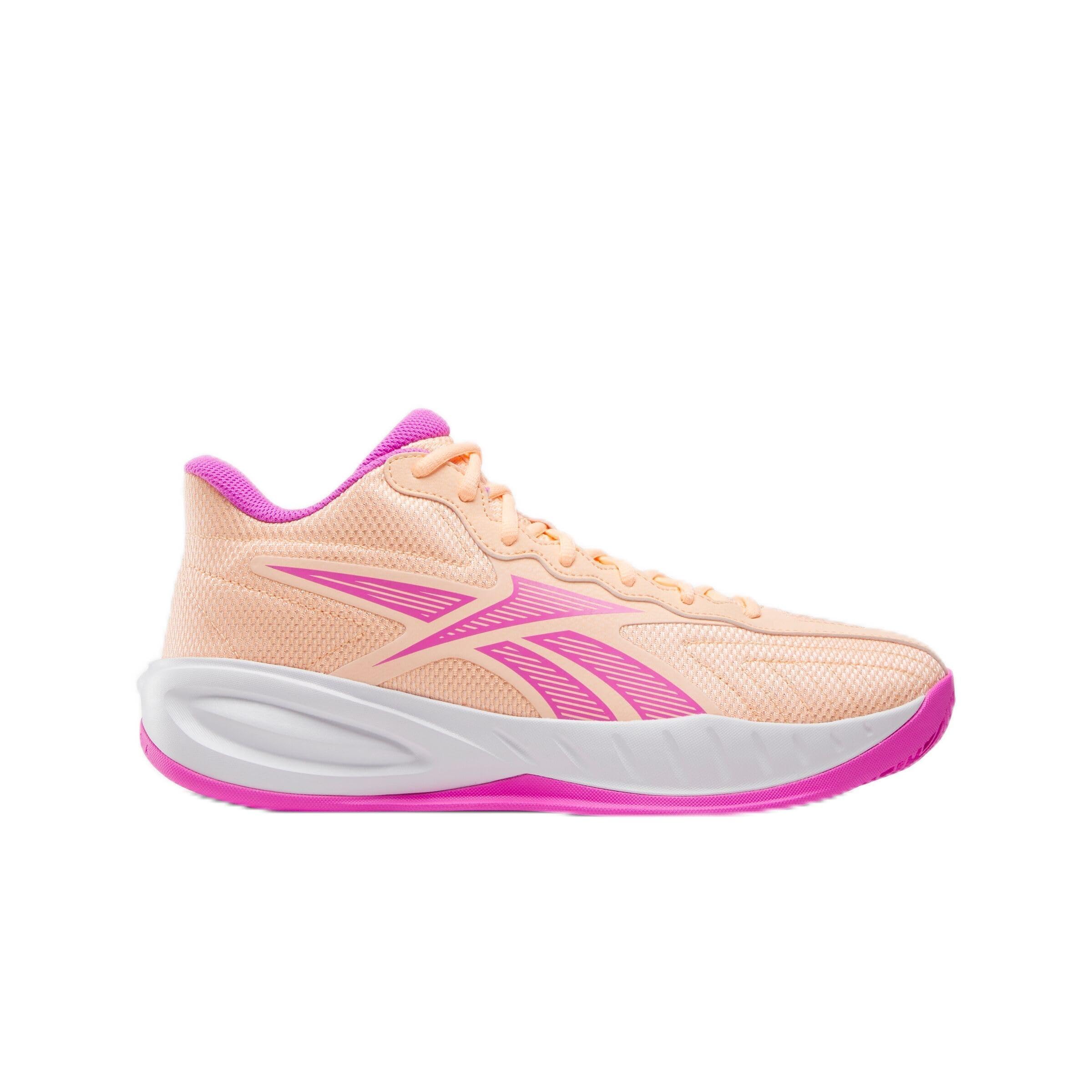 Reebok Unisex Press Trainers, Virtual Pink/Virtual Pink/Future Peach, 38.5 EU / 5.5 UK