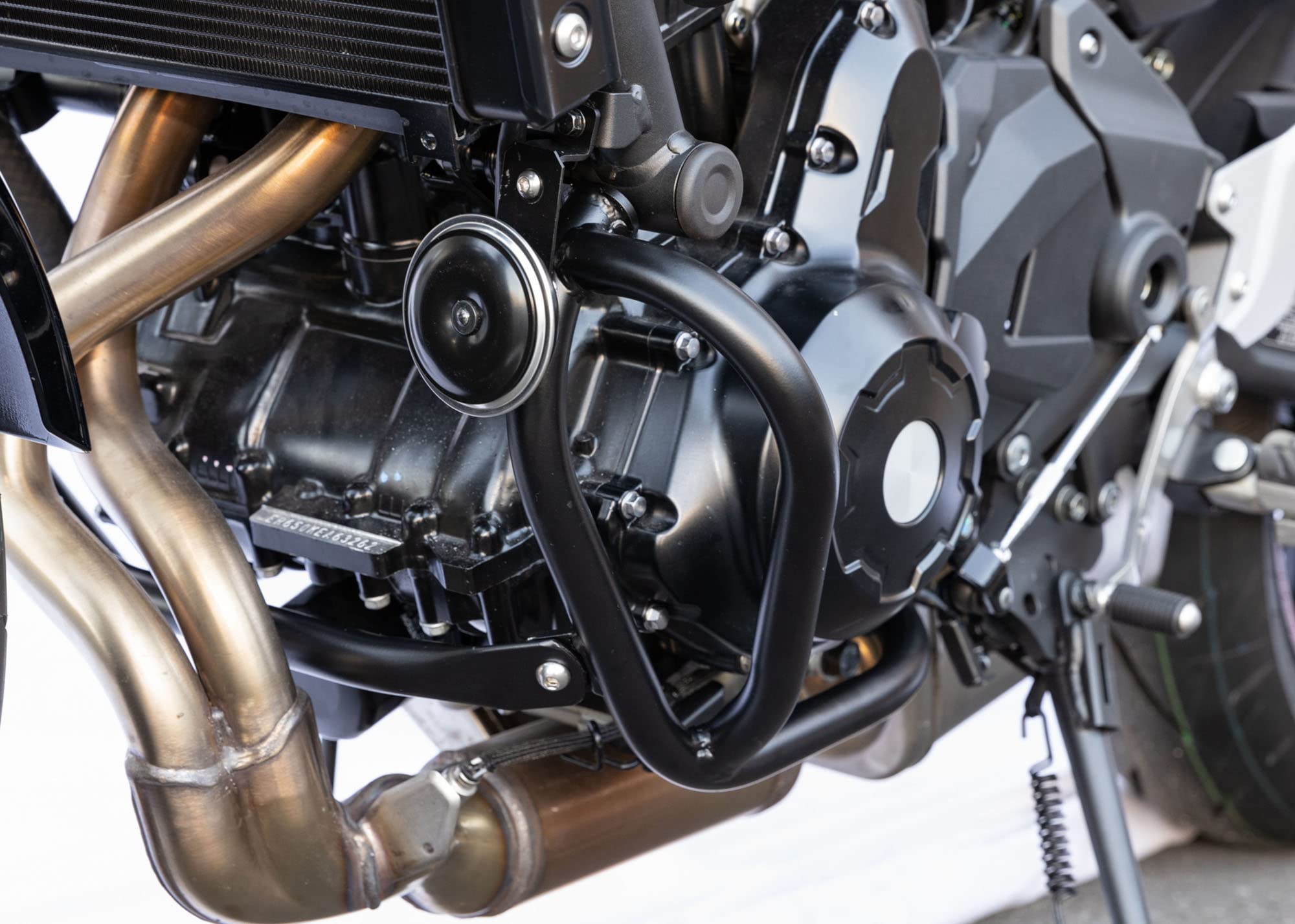 Amazon | キジマ(Kijima) バイクパーツ エンジンガード スチール製 
