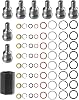 High-Pressure Oil Rail Ball Tube Socket Oil Rail Leak Repair Kit for 2003-2010 Ford 6.0L Powerstroke