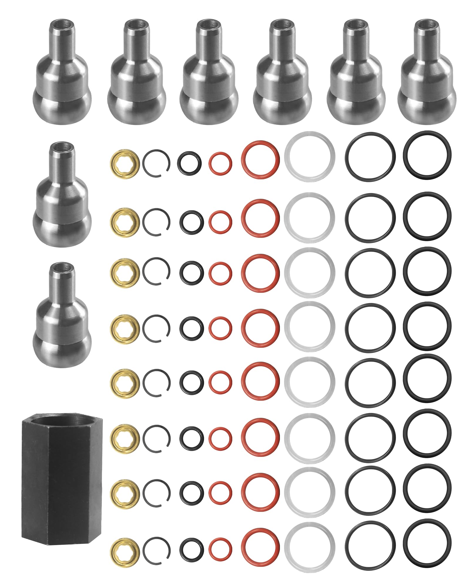 High Pressure Oil Rail Ball Tube, 2003-2007 6.0L Powerstroke