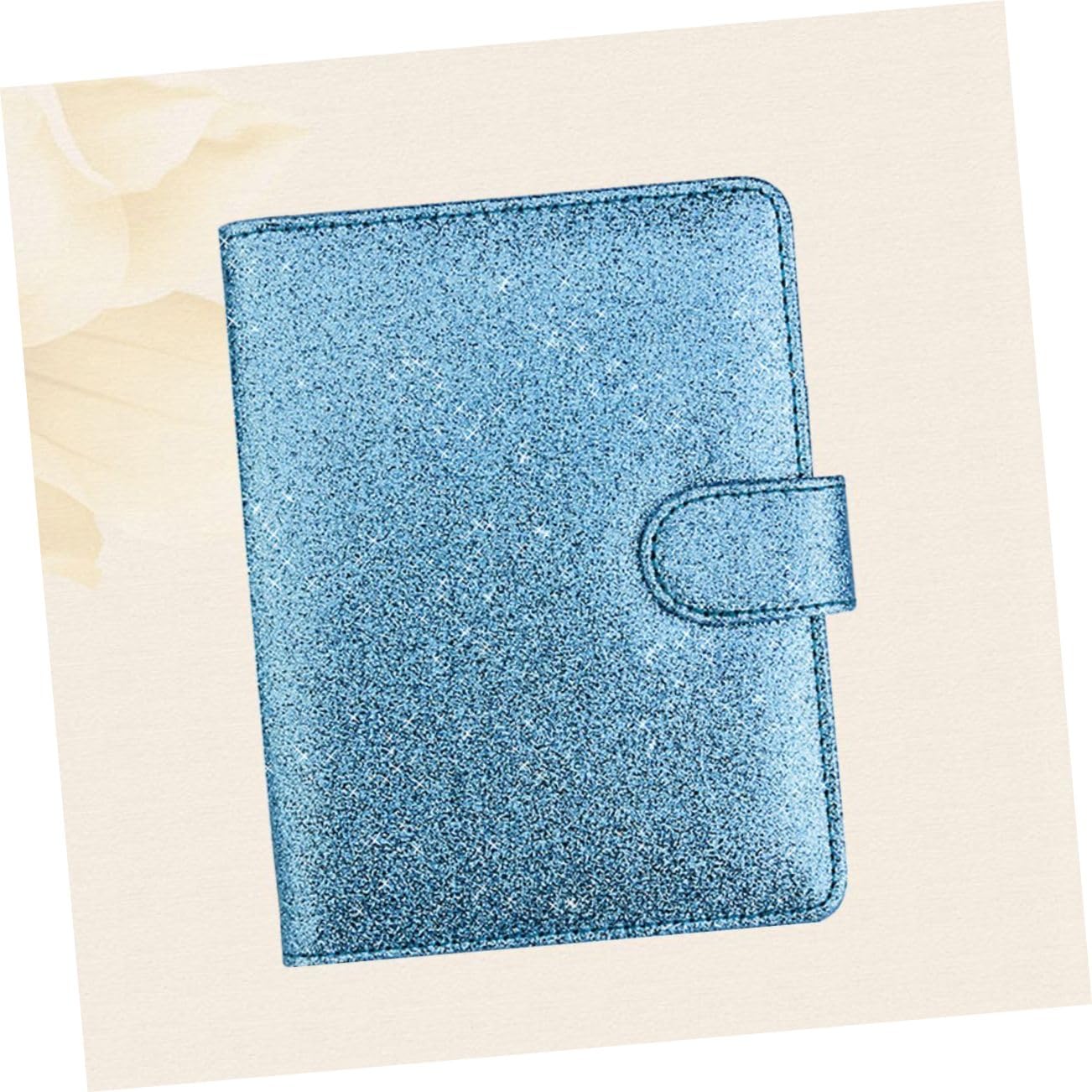 SOIMISS 3pezzi Portafoglio Per Passaporto Pelle Pu Con Design Magnetico Organizer Multifunzione Da Viaggio Blu Pratico e Comodo Per Carte e Documenti