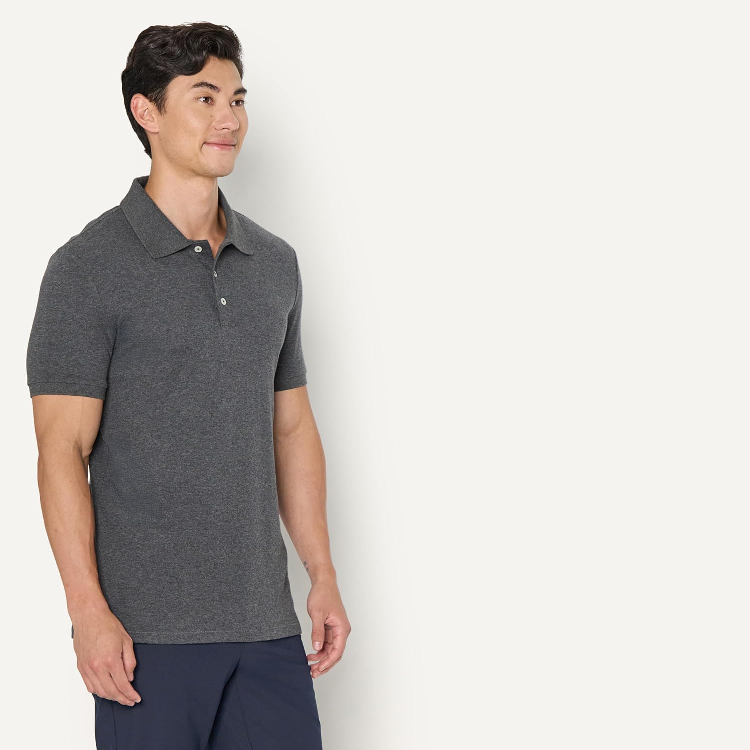 Amazon Essentials Men's Slim Fit Interlock Polo Shirt - Image 2