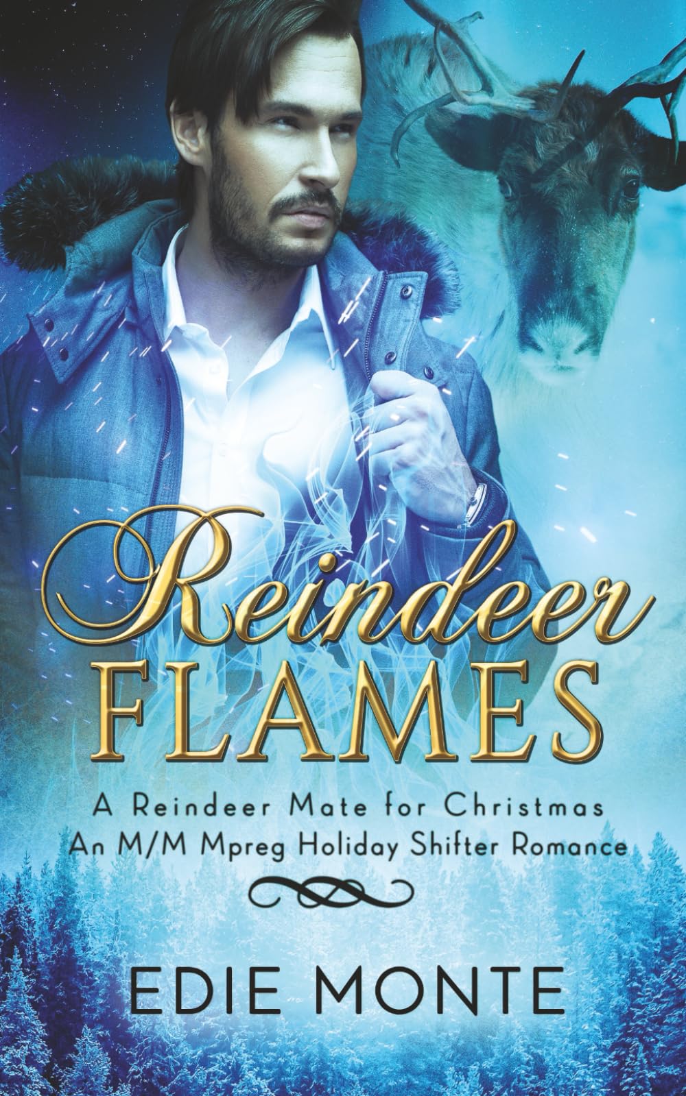 Reindeer Flames: An M/M Mpreg Holiday Shifter Romance
