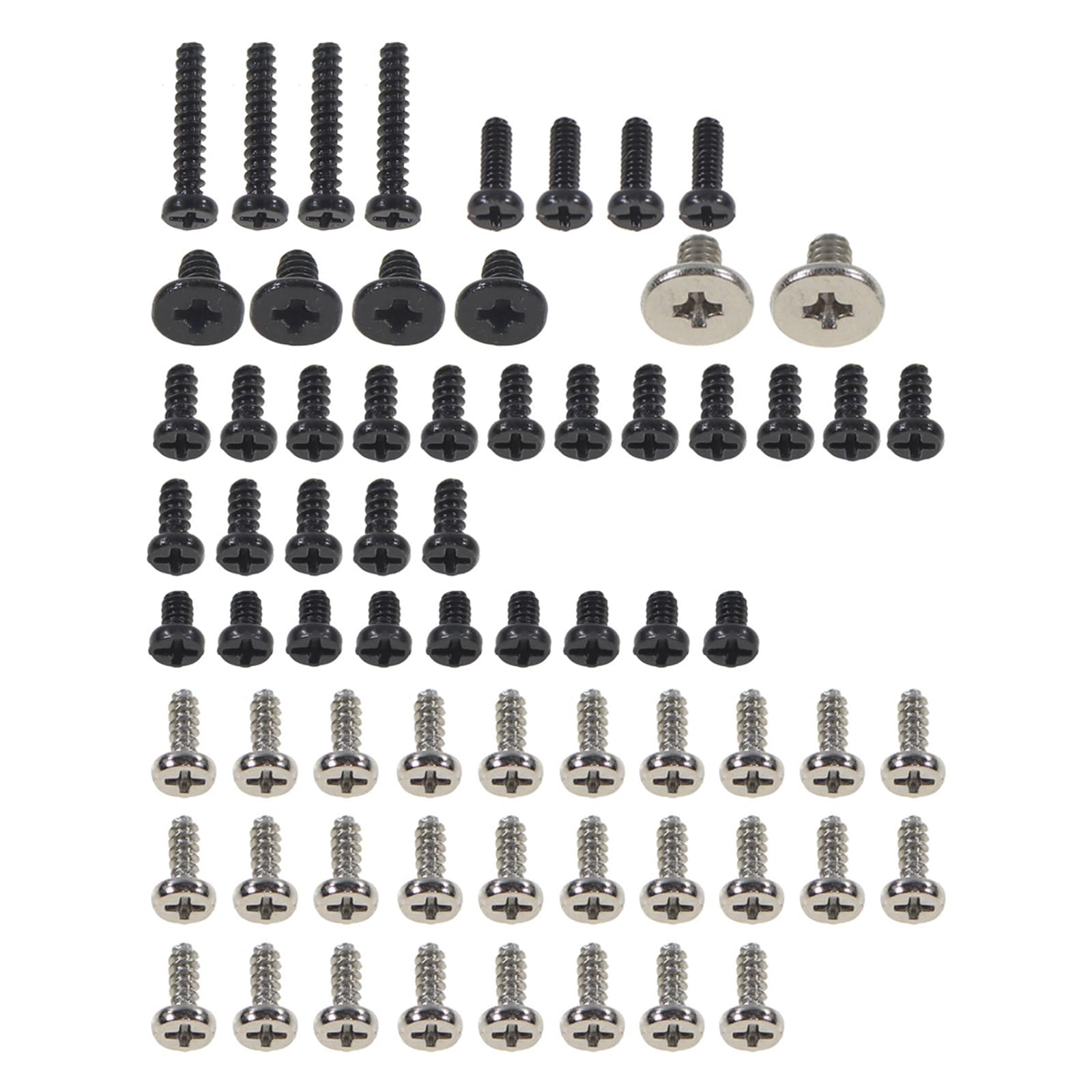 DIIOOMIEEU Full Set Game Console Screws Replacement Metal Screws for SteamDeck G