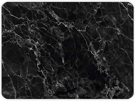 DECORITA Black Marble Look | Glass Cutting Board 30cm x 40cm