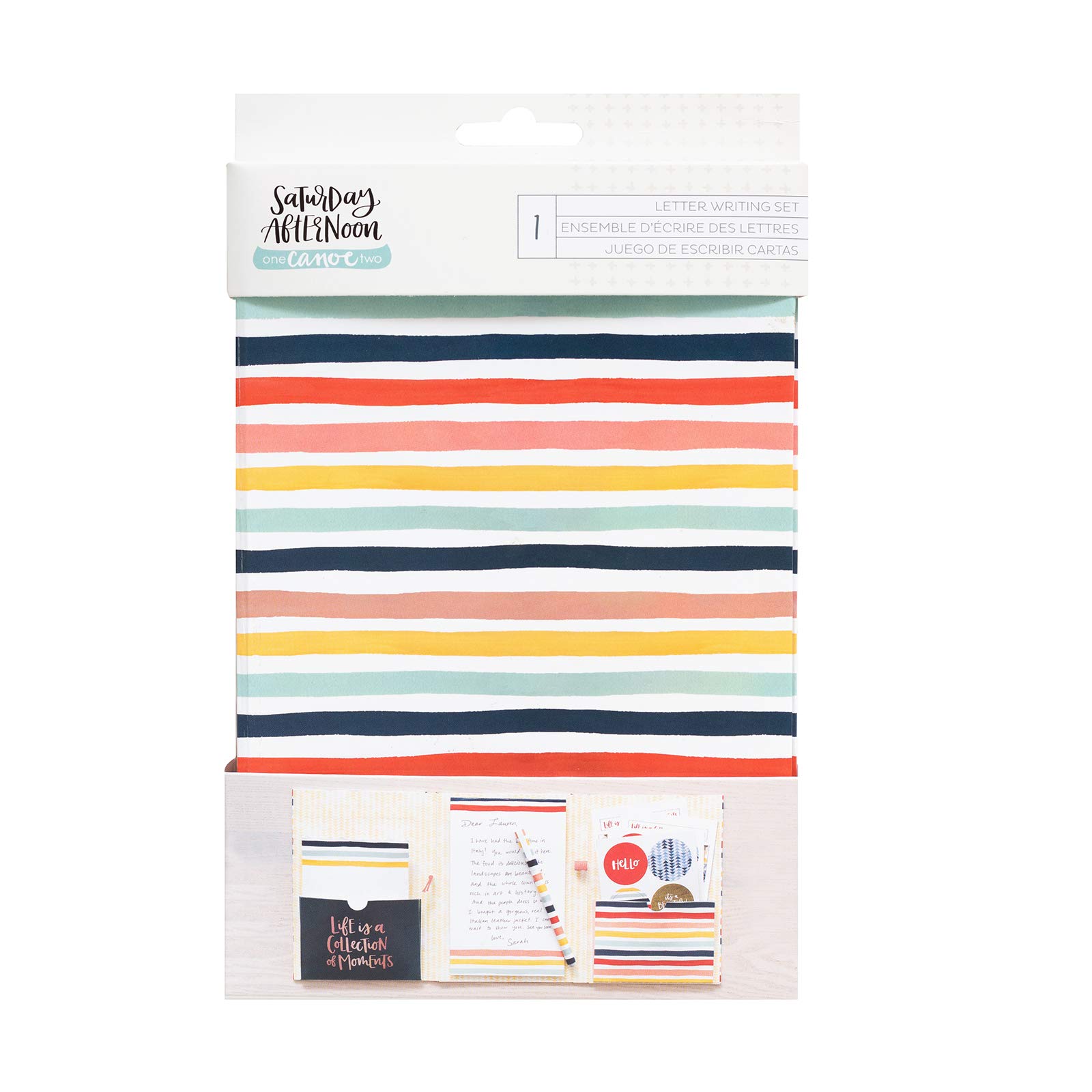 One Canoe Two Letter Writing Set, Multi