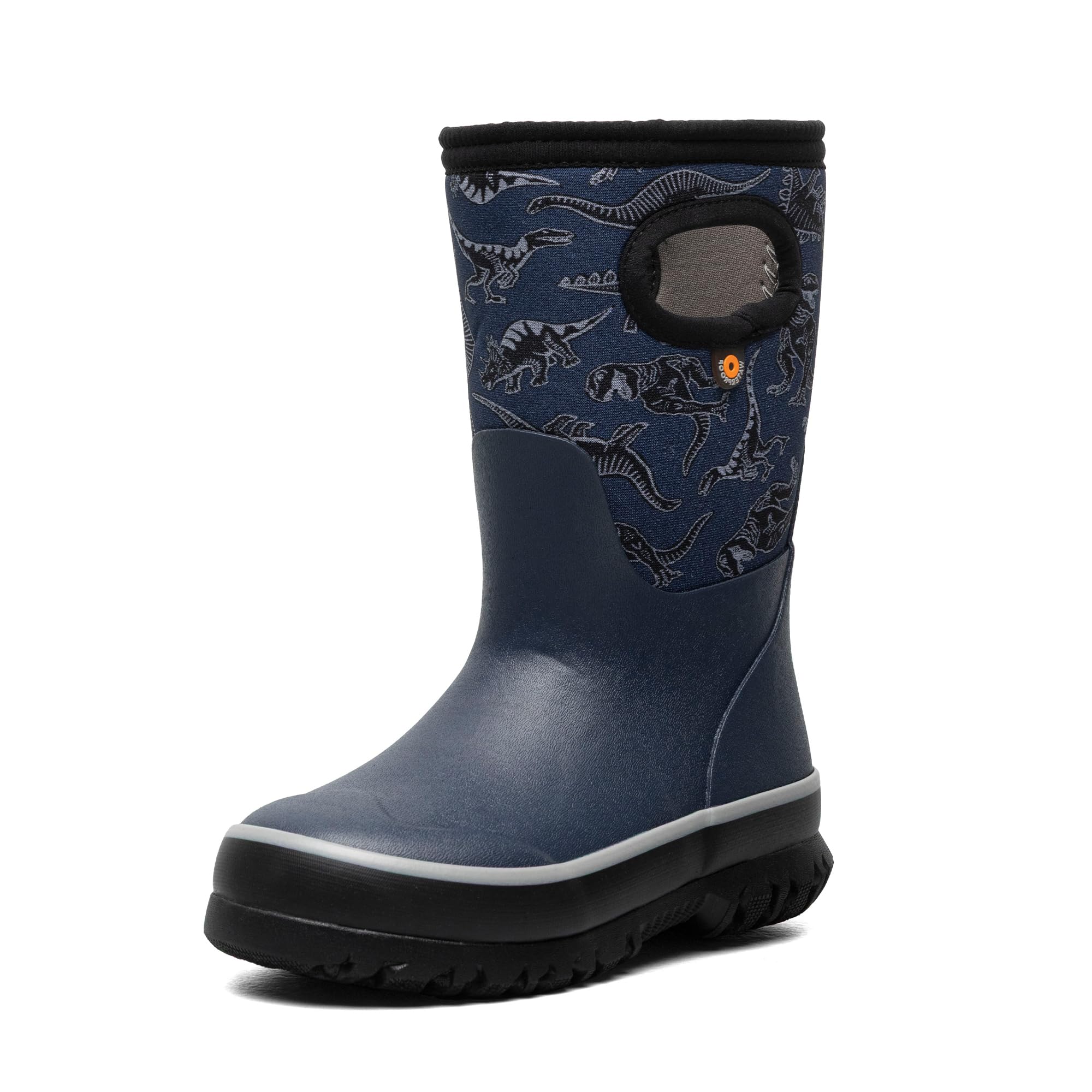 BOGS Grasp Kids Waterproof Rain Boots, Insulated Winter Snow Boots