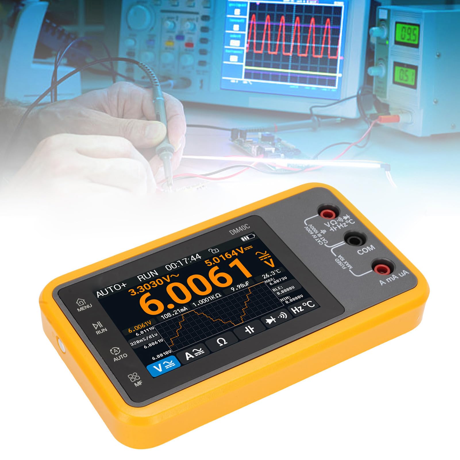 Osciloscopio Digital 10MHz Dispositivo de Mano