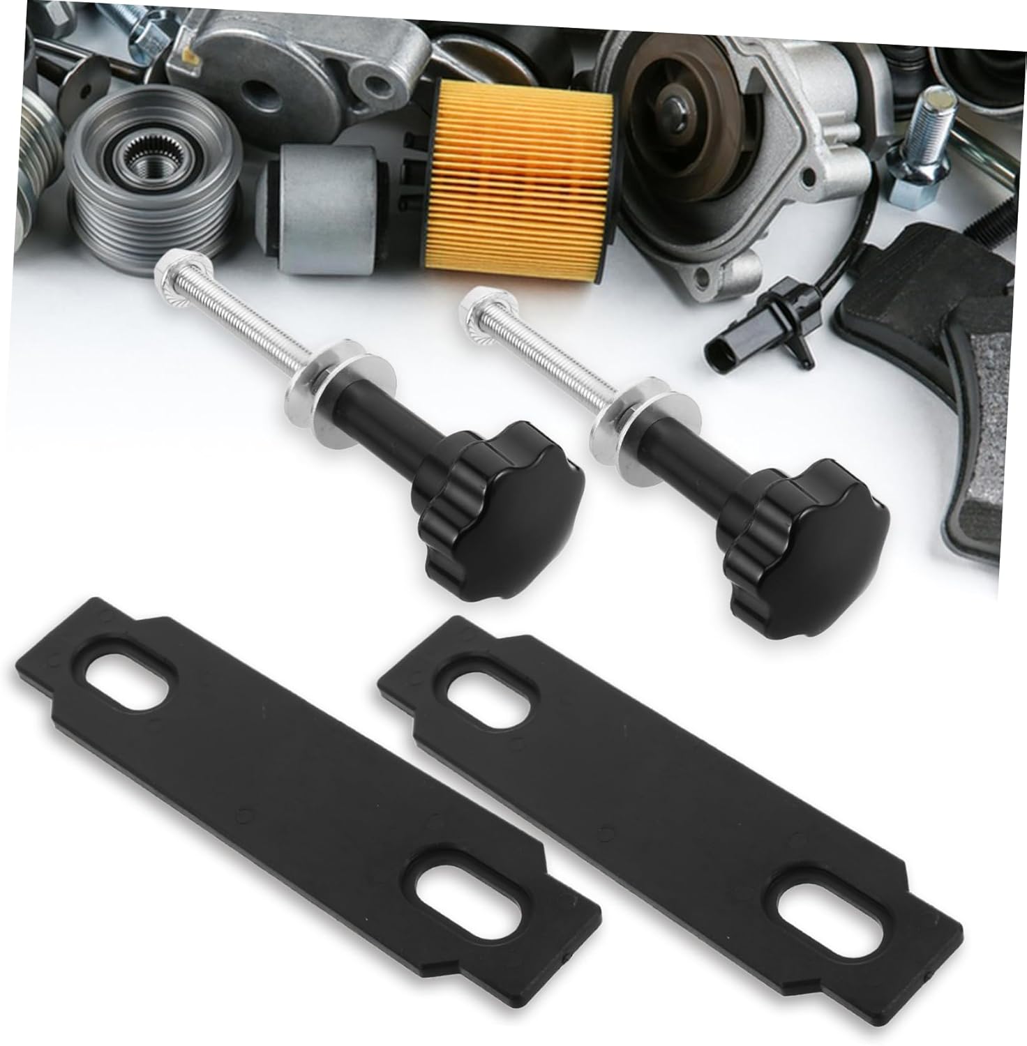 Recovery Pin Kit for Traction Boards Lightweight Mounting Bracket for Vehicle Roof Racks Durable Antislip Design for Off- and Equipment