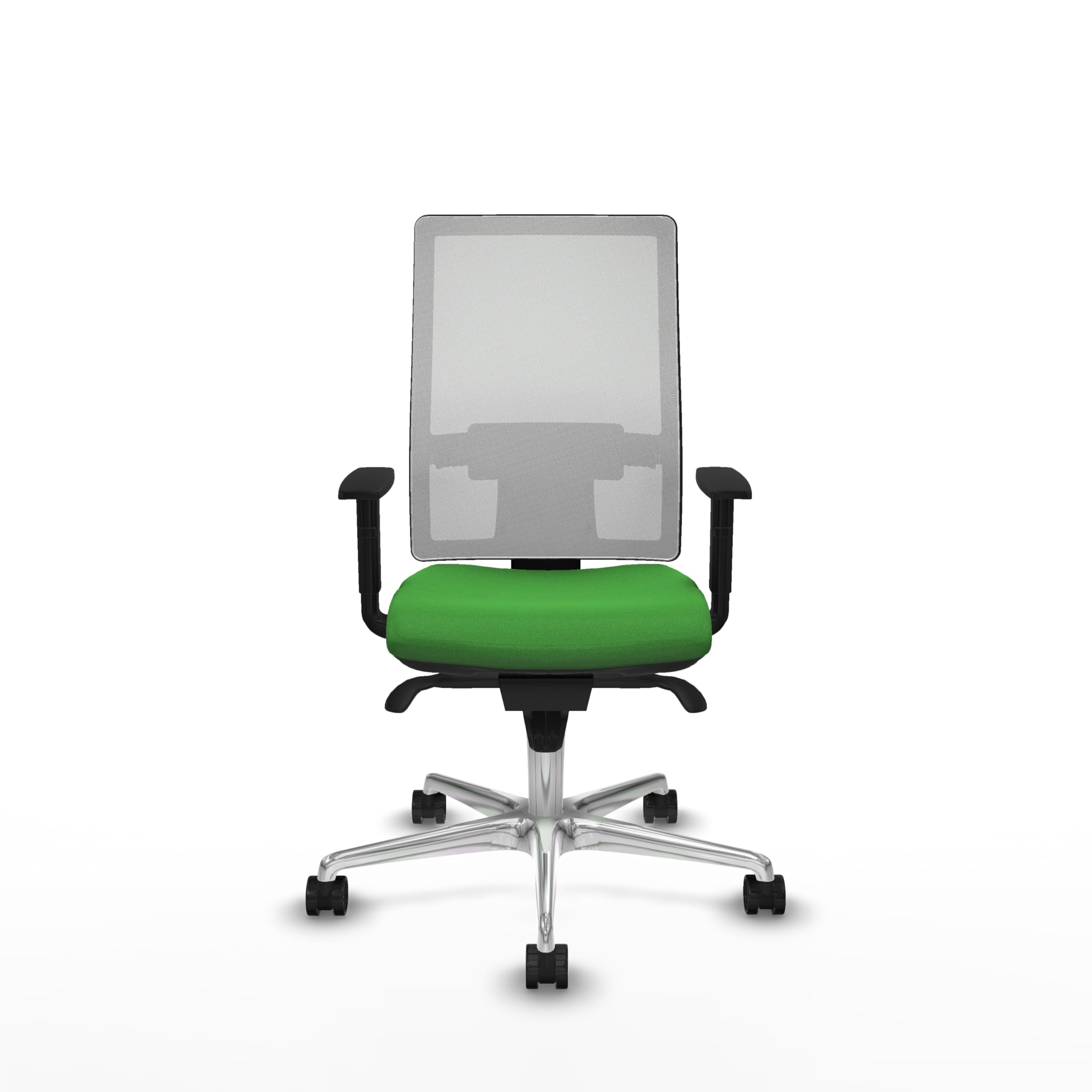 Piqueras y Crespo - La Mejor Silla ergonómica Calidad Precio, Modelo Horna, sillas operativas hasta 120 Kilos, Brazos 1D, Respaldo Regulable y Apoyo Lumbar 1D.
