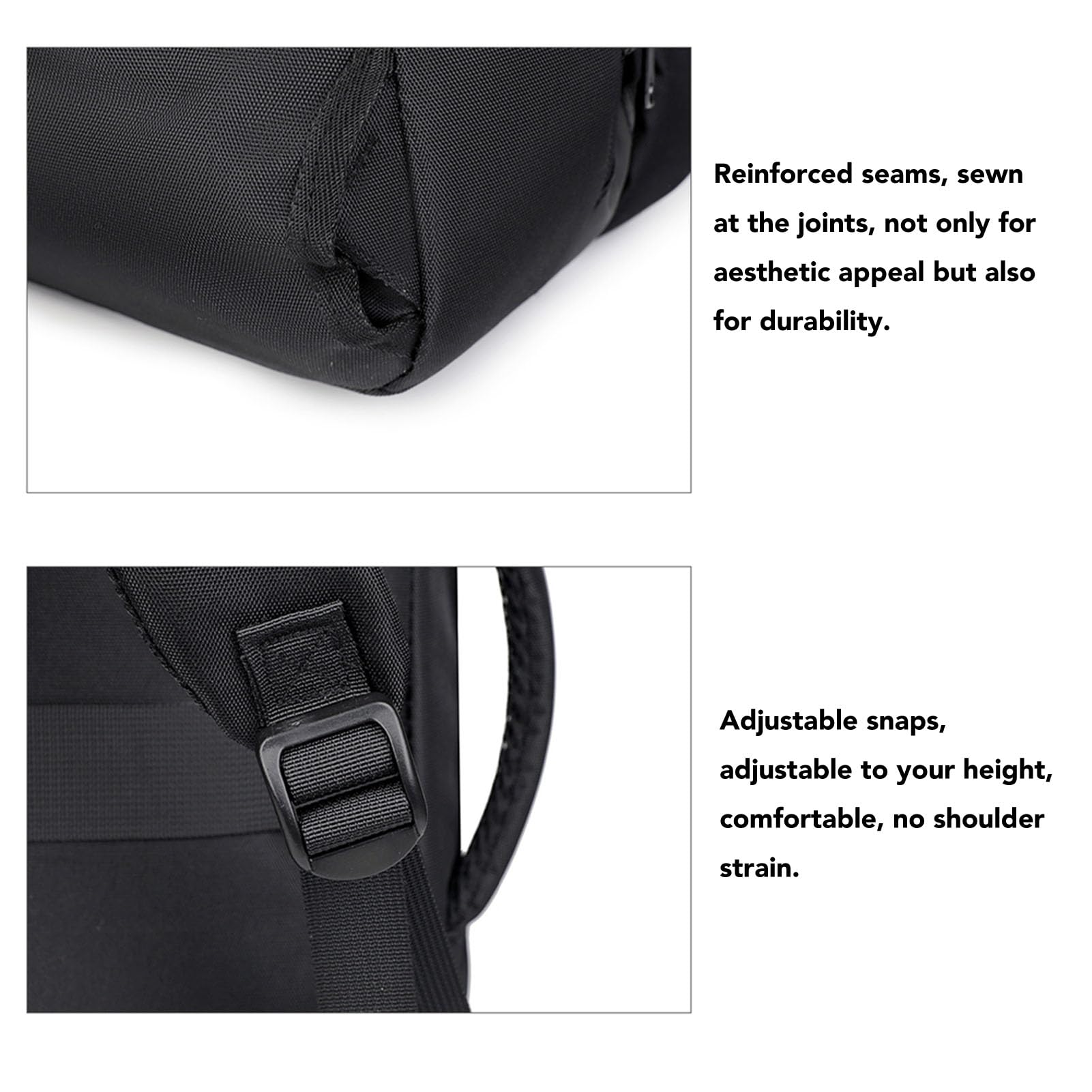 aqxreight Mochila de Compresión Al Vacío con Bomba Mochila de Viaje Expandible de Gran Capacidad para el Trabajo y Uso Diario Diseño con Compartimentos de Almacenamiento Organizados