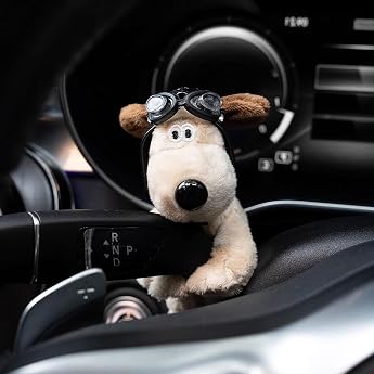 Sophisticate Car Decoration Dog Cute Car Dashboard Plush Doll Decorations Plush Stuffed Toy Dog Doll Stuffed Toy Pilot Dolls Ornaments Creative Car Ornament