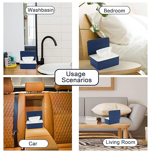 Miniatura 4 de NOVWANG Dispensador de toallitas, soporte para toallitas para bebés, mantiene las toallitas frescas, contenedor de toallitas recargables para