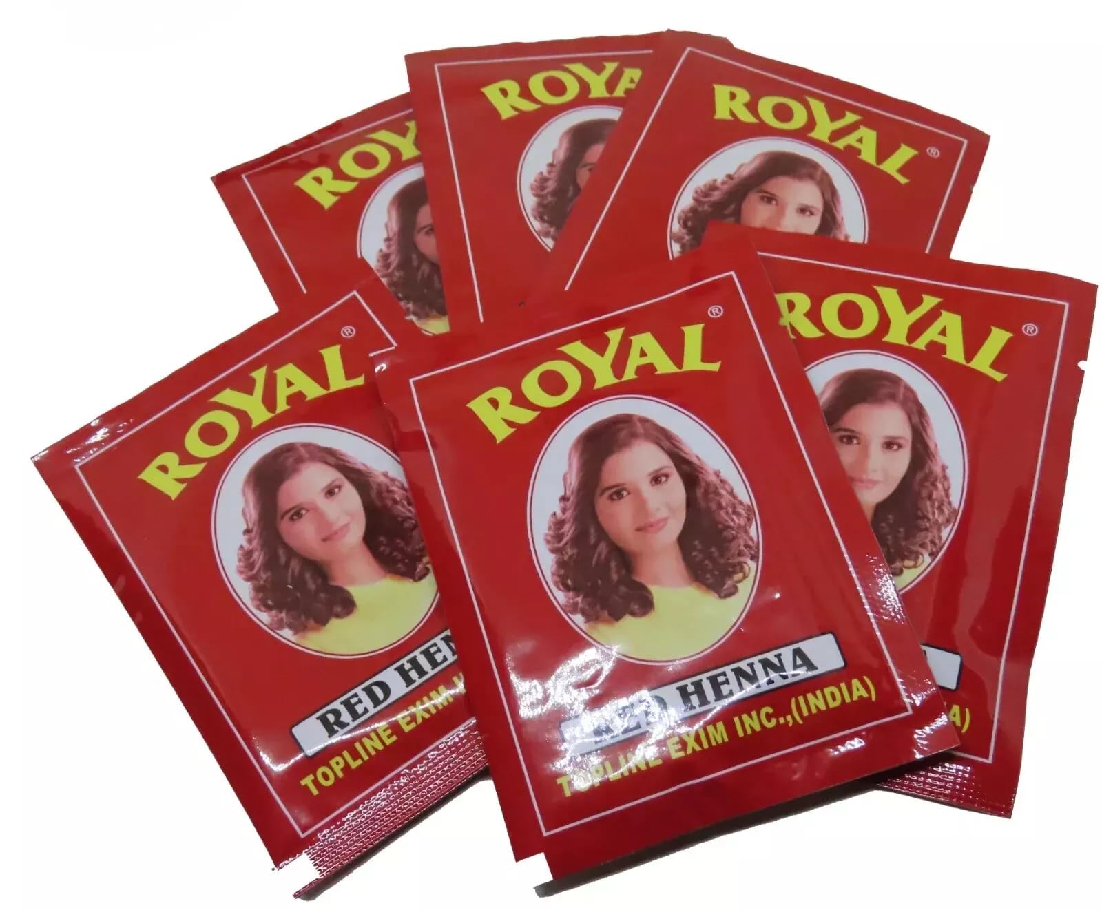 Henna Royal RED (Czerwony) - Natural 60 gramów