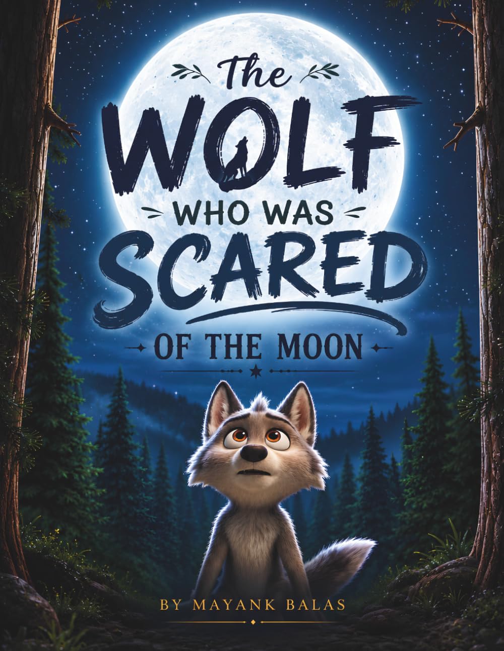 The Wolf Who Was Scared of the Moon: A Heartwarming Children’s Story About Facing Fears, Finding Courage, and Discovering the Light Within For Kids Ages 4-9