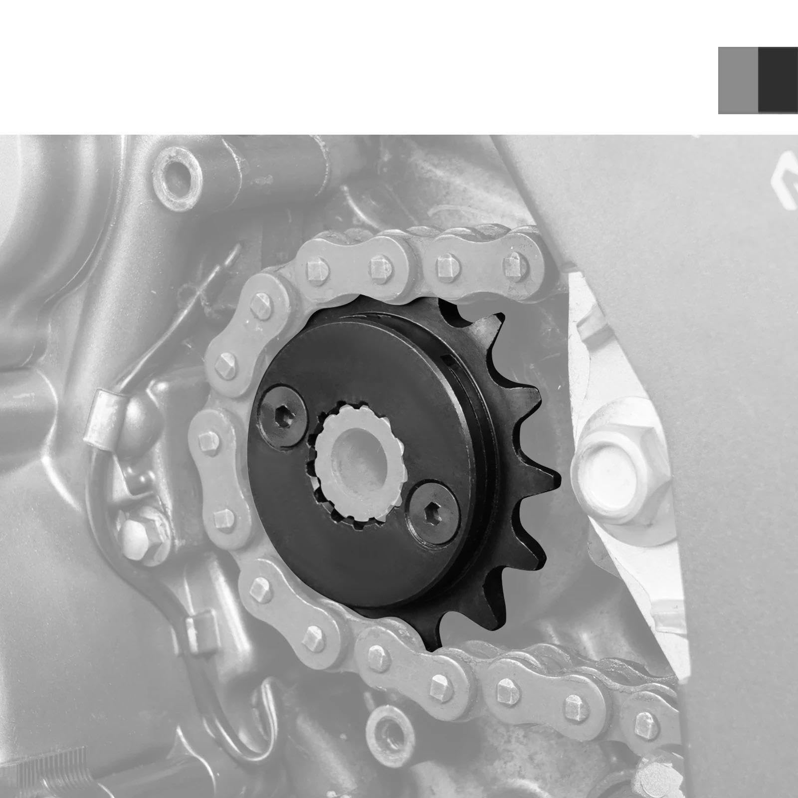 Moto Piñon Delantero， Para XR650L 1993-2025. cadena retenedor placa，