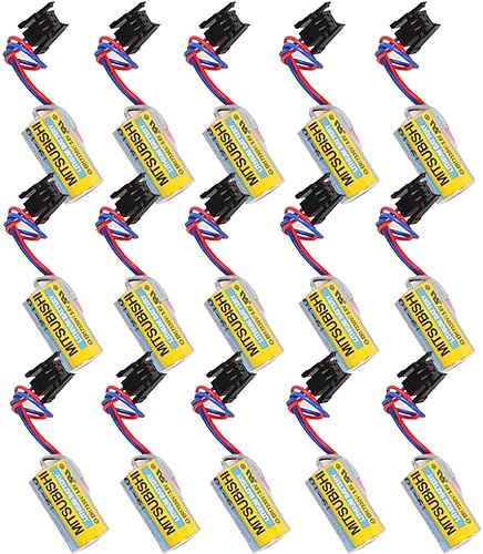 (15 unidades) 1700mAh ER17330V 3.6V batería de litio para Mitsubishi A6BAT ER17330V MR-BAT batería