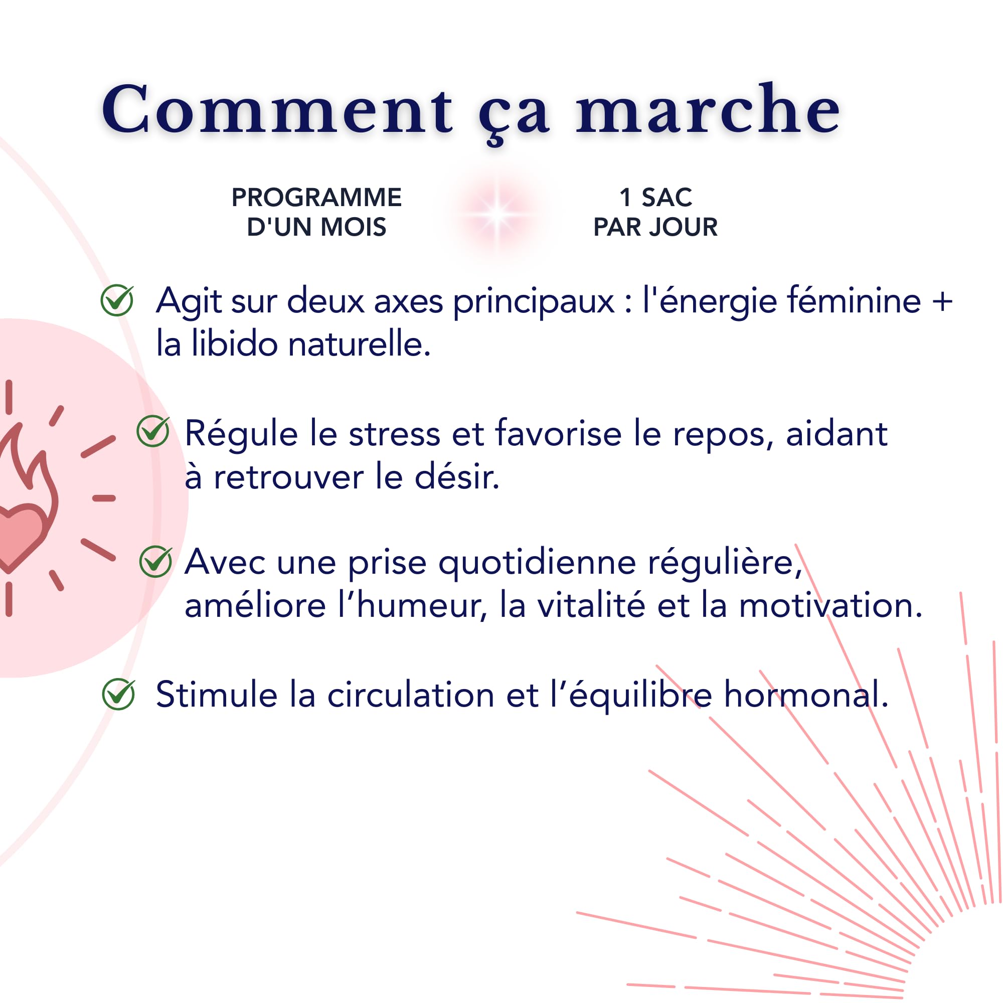 Maca Anadina, Tribulus, Fenogreco, Ashwagandha, Ginkgo Biloba - SmartAbsorb™ | pour l’énergie, l’équilibre hormonal et la fonction cérébrale | 28 sachets quotidiens