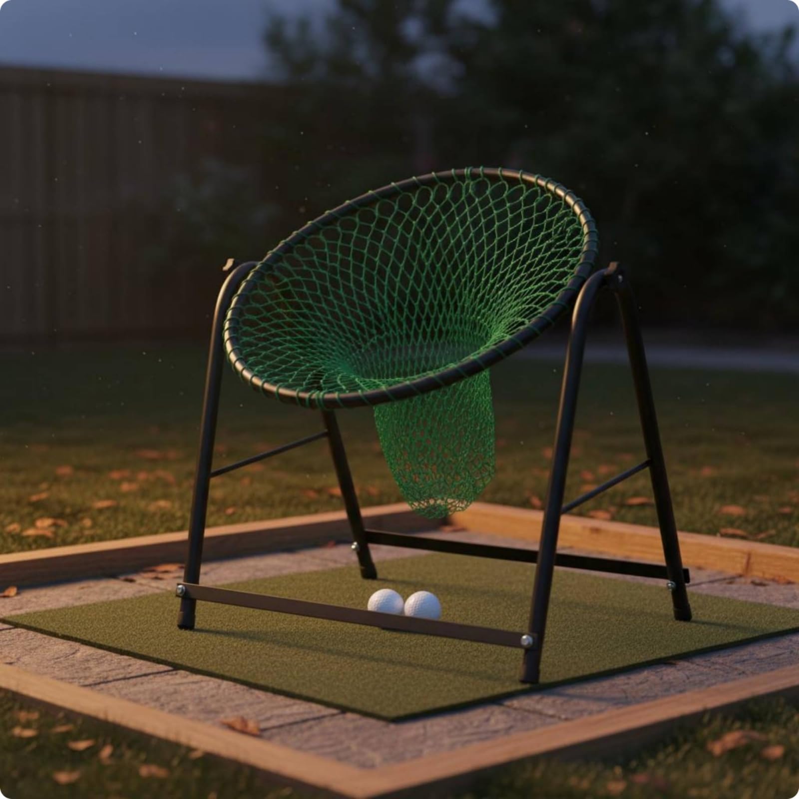 Red de Práctica de Golf Red Objetivo de Chipping Entrenamiento con Malla Firme y Estructura de Acero para Mejorar la Puntería y la Consistencia
