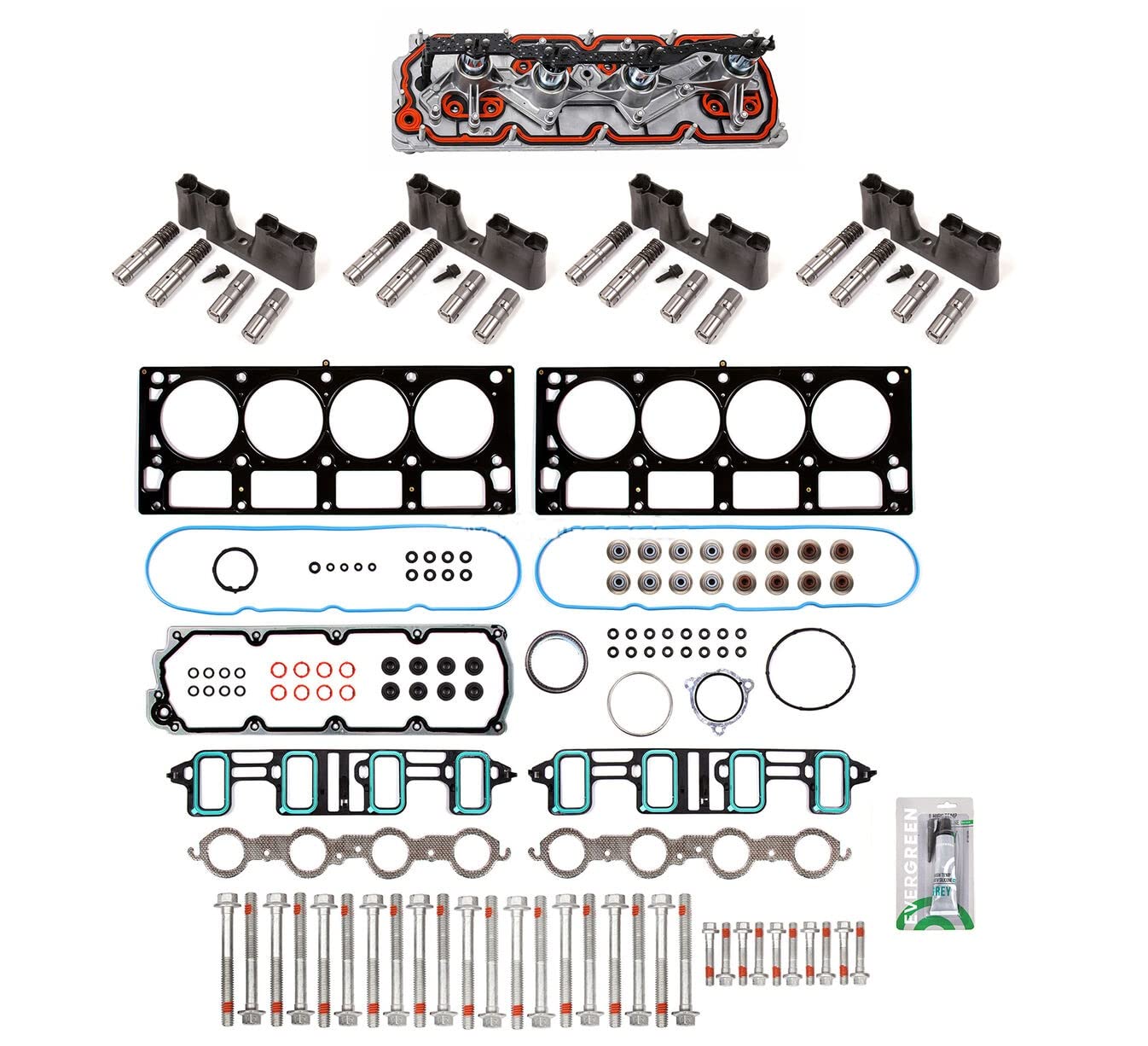 GM AFM DOD Replacement Kit Lifters Gaskets Head