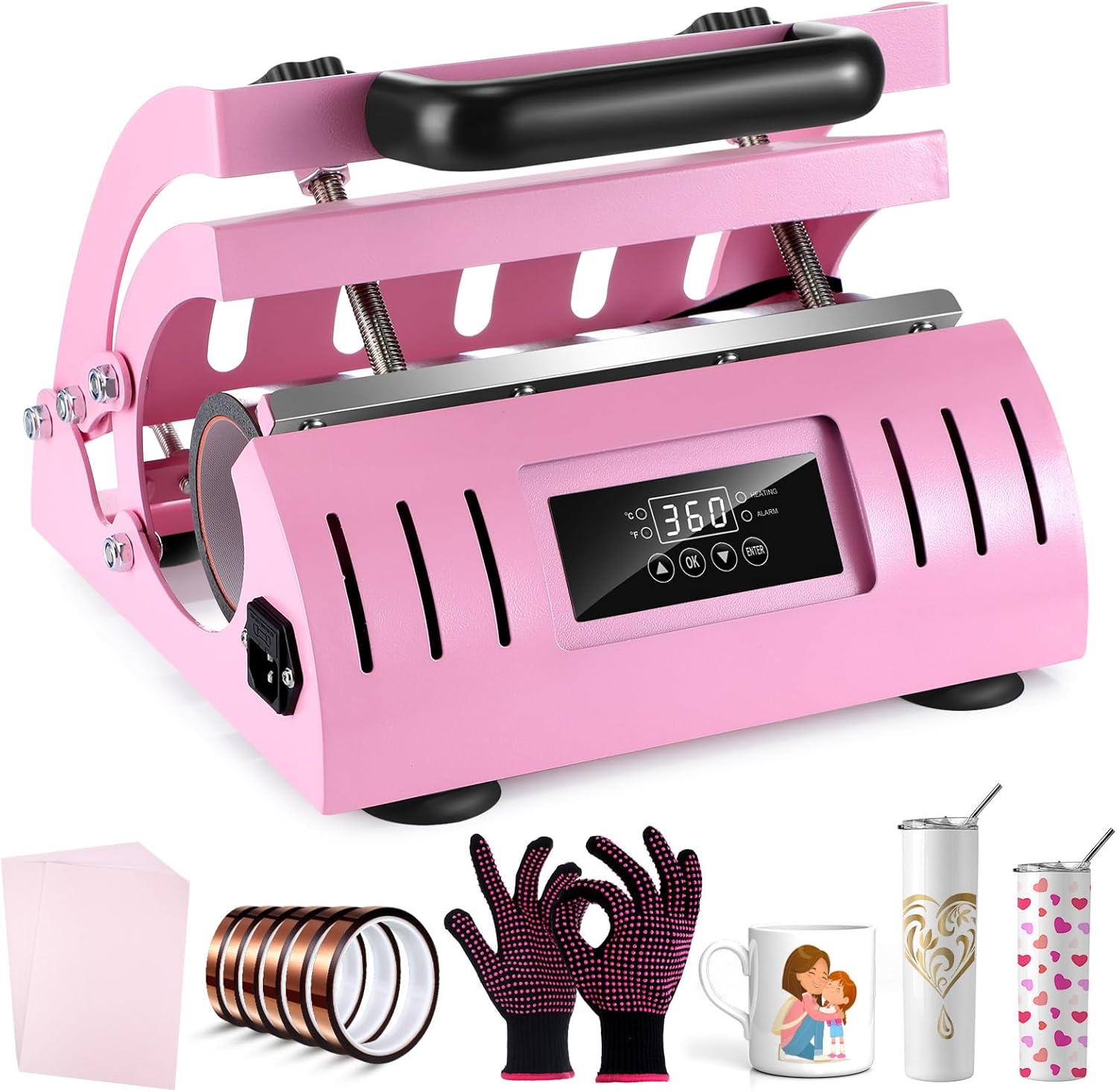 Tumbler Heat Press Mug Press Sublimation Machine 110v Mug