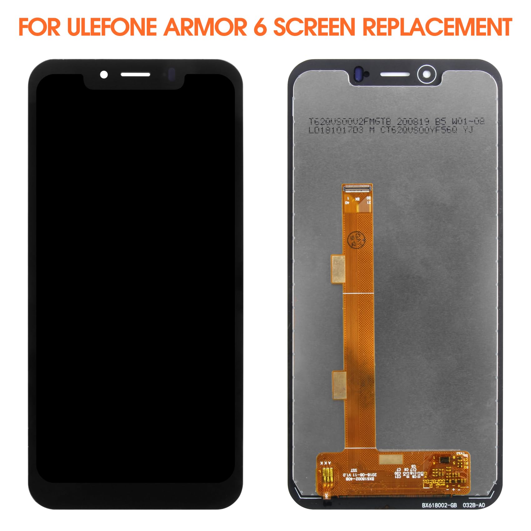 Yuxyiony Schermo LCD Di Ricambio Per Ulefone Armor 6/6S/6E – Kit Riparazione Con Strumenti