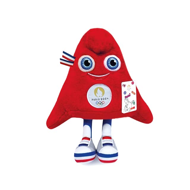 Foto 2 de 4 de Doudou et Compagnie - Peluche Phryge de 23 cm en Bolsa - Mascota Oficial de los Juegos Olímpicos de París 2024