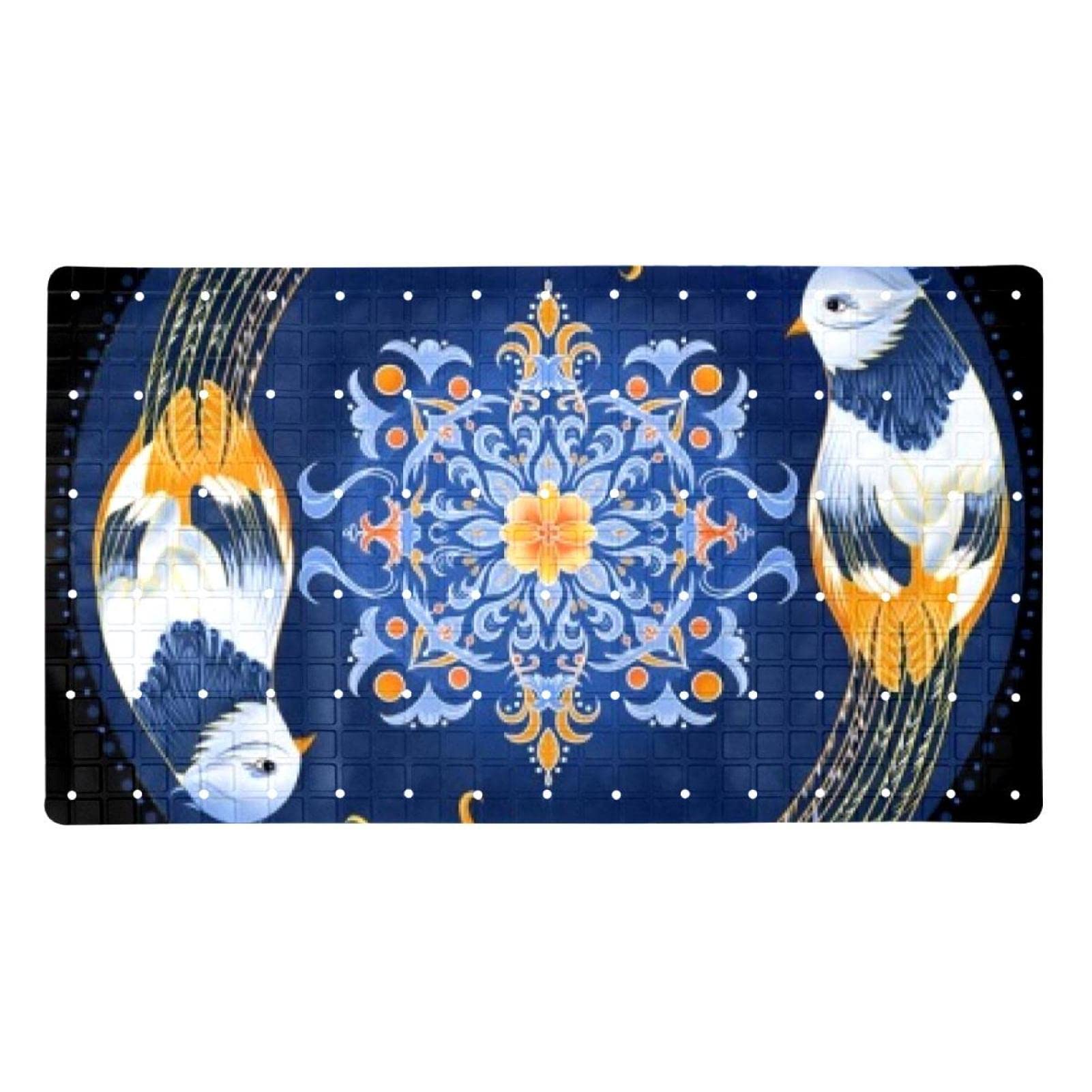 Tapis de bain antidérapant pour éviter les glissades en baignoire