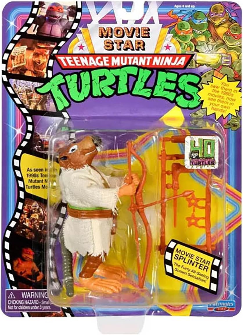 Amazon.com: Teenage Mutant Ninja Turtles: 4-Inch Original Movie Star ...