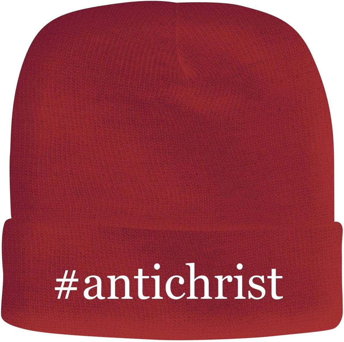 BH Cool Designs #Antichrist - Men's Hashtag Soft & Comfortable Beanie Hat Cap