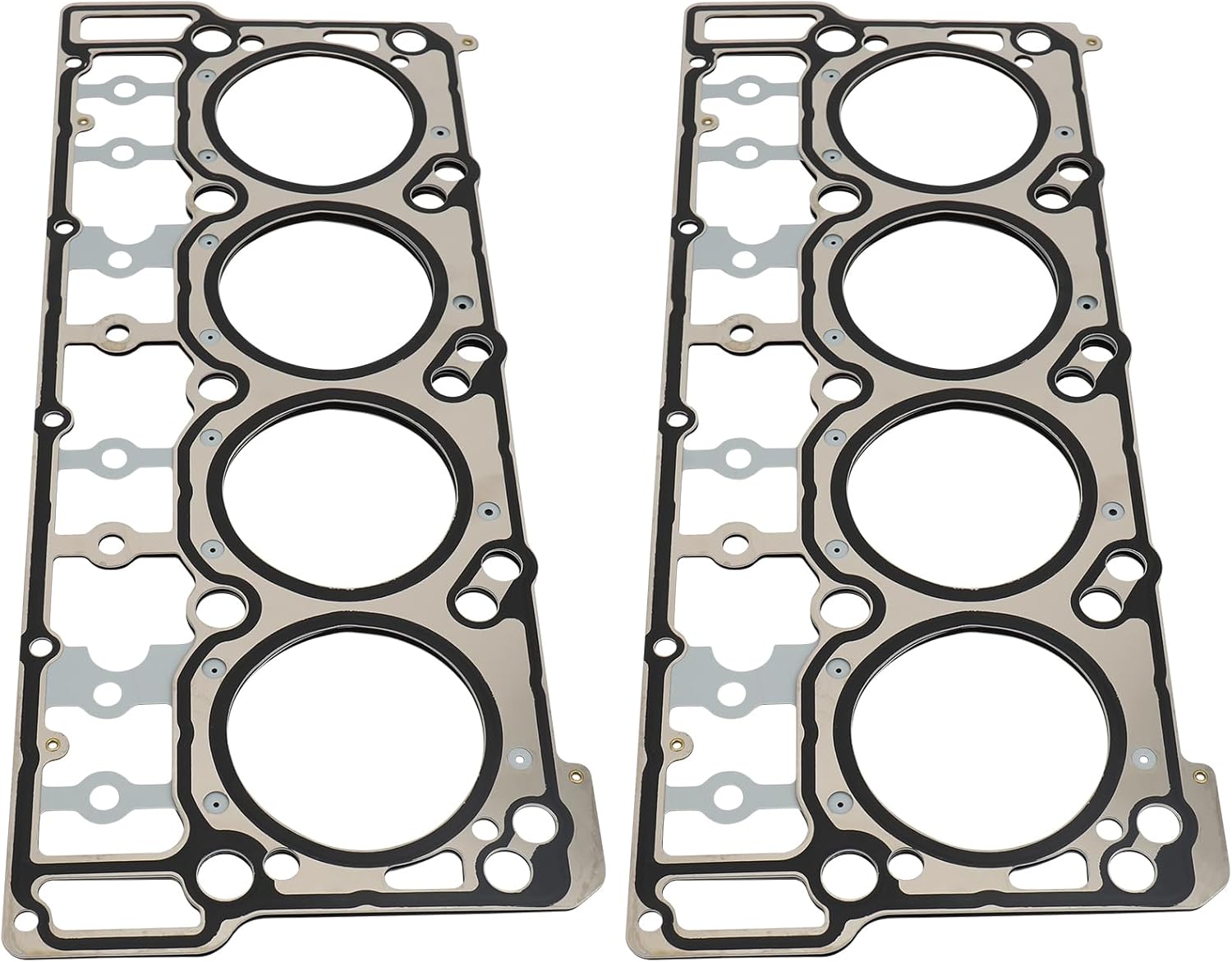 Head Gasket Set Compatible with Ford F250 F350 F450 F550 E350 E450 Super Duty 2003 2004 2005 2006 Club Wagon 6.0L Diesel 18mm Dowels 54450A