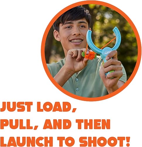 Miniatura 8 de Koosh Flingshot - Pelota Koosh especial hecha solo para lanzar. - Fácil de atrapar, difícil de poner - A partir de 6 años