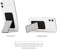 Vista 5 de HANDL New York Agarre y soporte de mango de camuflaje gris para smartphone