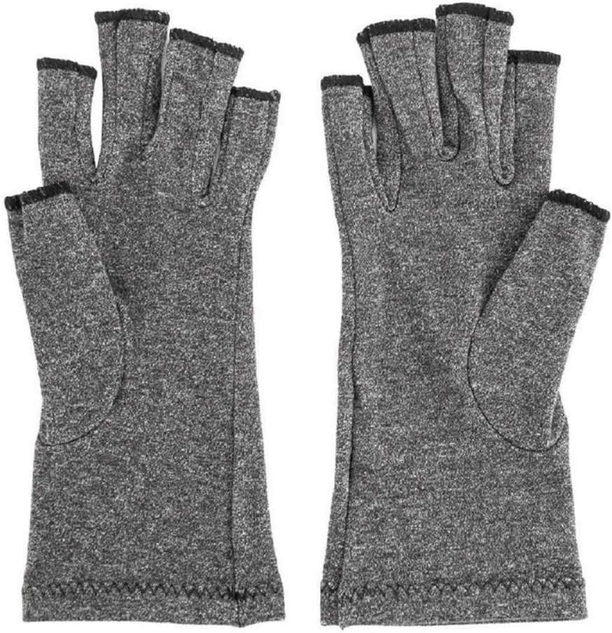 1 Pairs Winter Arthritis Gloves Touch Screen Gloves Anti Arthritis Therapy Compression Gloves and Joint Relief Warm (Color : B) (A)