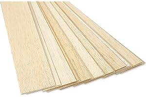 1/16 Inch Balsa Wood Sheets for Craftsmen and Artists