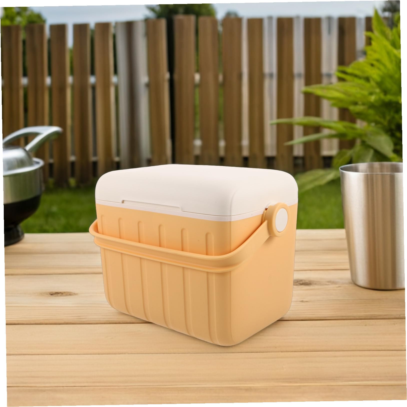 TOYANDONA Contenitore Termico Portatile per Campeggio All'aperto, Leggero Isolamento Efficiente in Schiuma Rigida, Scomparti Spaziosi per Picnic e Gite in Famiglia