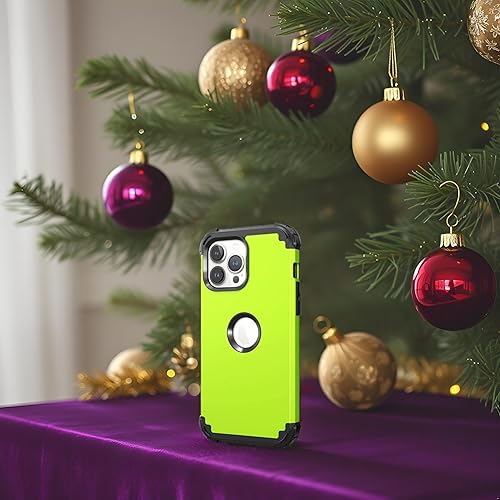 Miniatura 5 de IDweel Funda para iPhone 14 Pro Max, iPhone 14 Pro Max con protector de pantalla para mujer, 3 en 1, a prueba de golpes, ajuste delgado, híbrida,