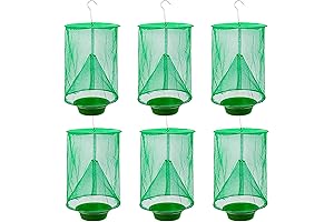 Ranch Fly Trap Outdoor Hanging | Reusable Food Bait Catcher