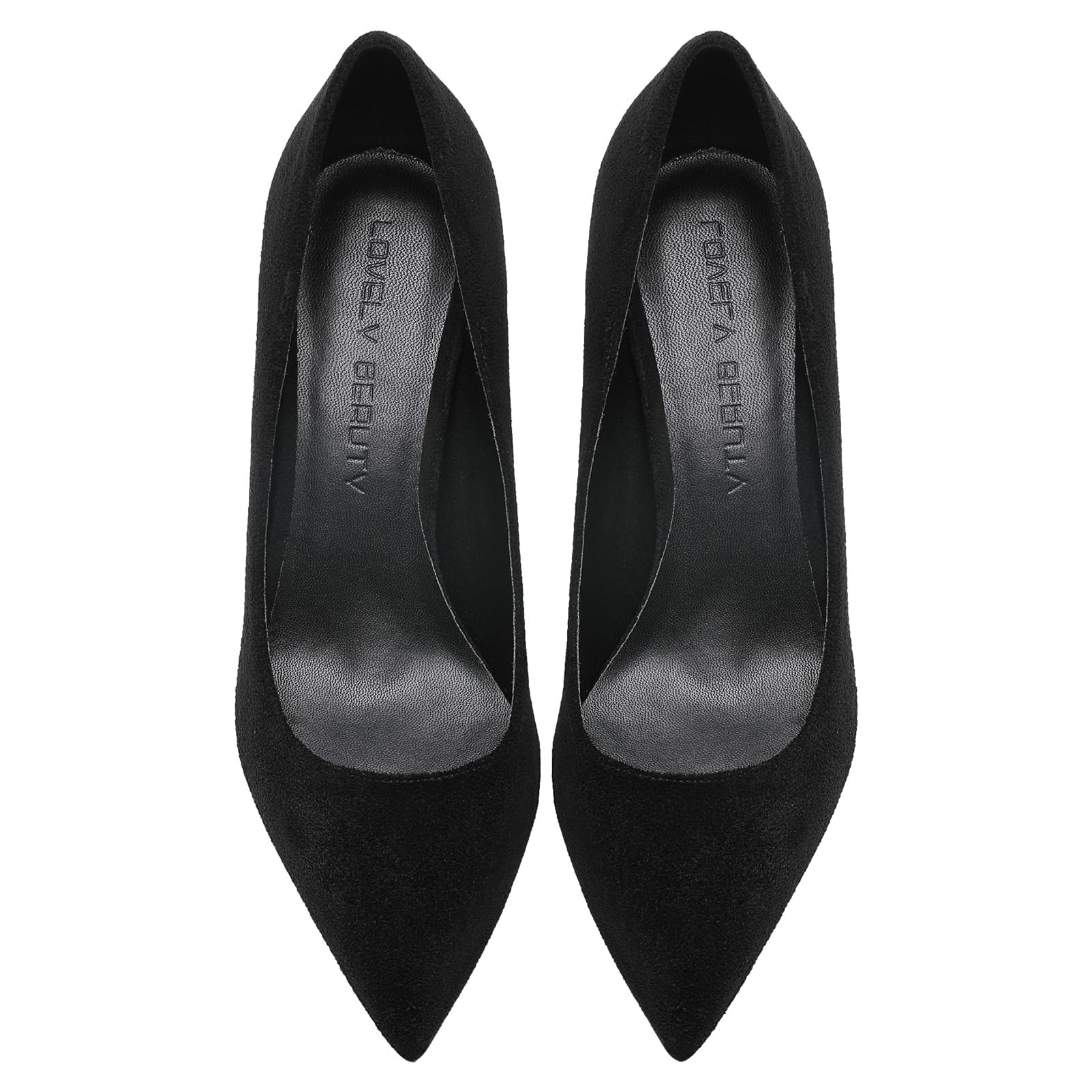 Mujer Terciopelo 5CM/8CM Tacones Altos Elegante Puntiagudo Pumps Zapatos de Oficina