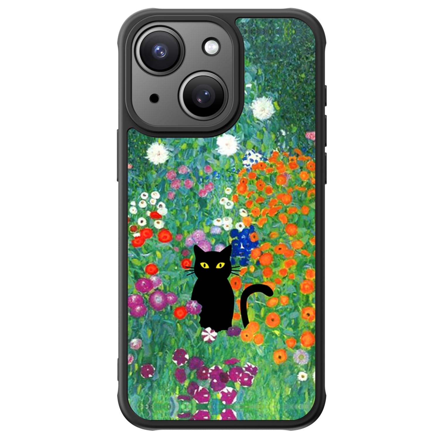 FUNMIKO for iPhone 16 Pro Case Wireless Charging & Military-Grade Protection - Trendy Floral Design for Women Girls, Matte Non-Slip Phone Cover with Shockproof Corners - Blooming Tree of Life