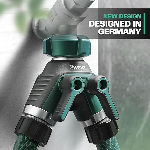 Miniatura 8 de Separador de manguera con cuerpo completo de metal 2wayz Versión 2021 100 seguro atornillado y roscado Fácil agarre magos largos suaves y válvula