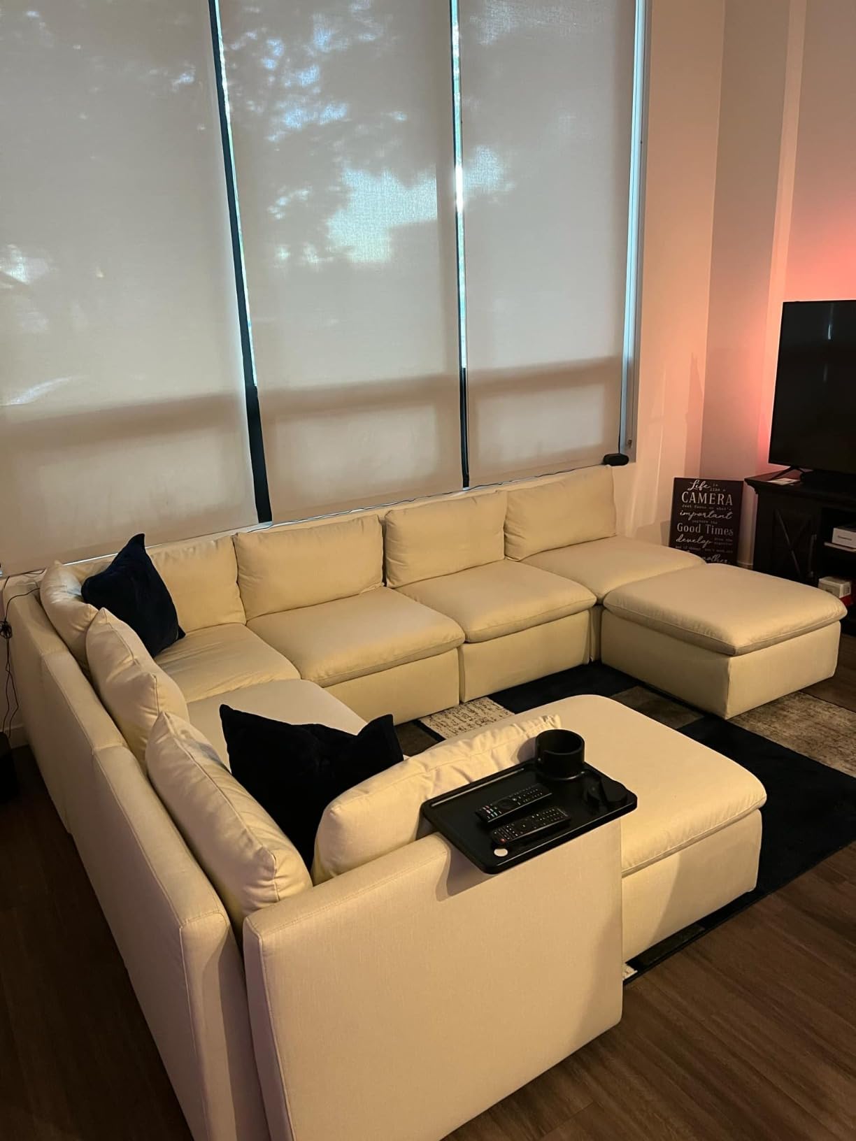 Macy Seats Modular Sectional Sofa with Fully Removable Covers