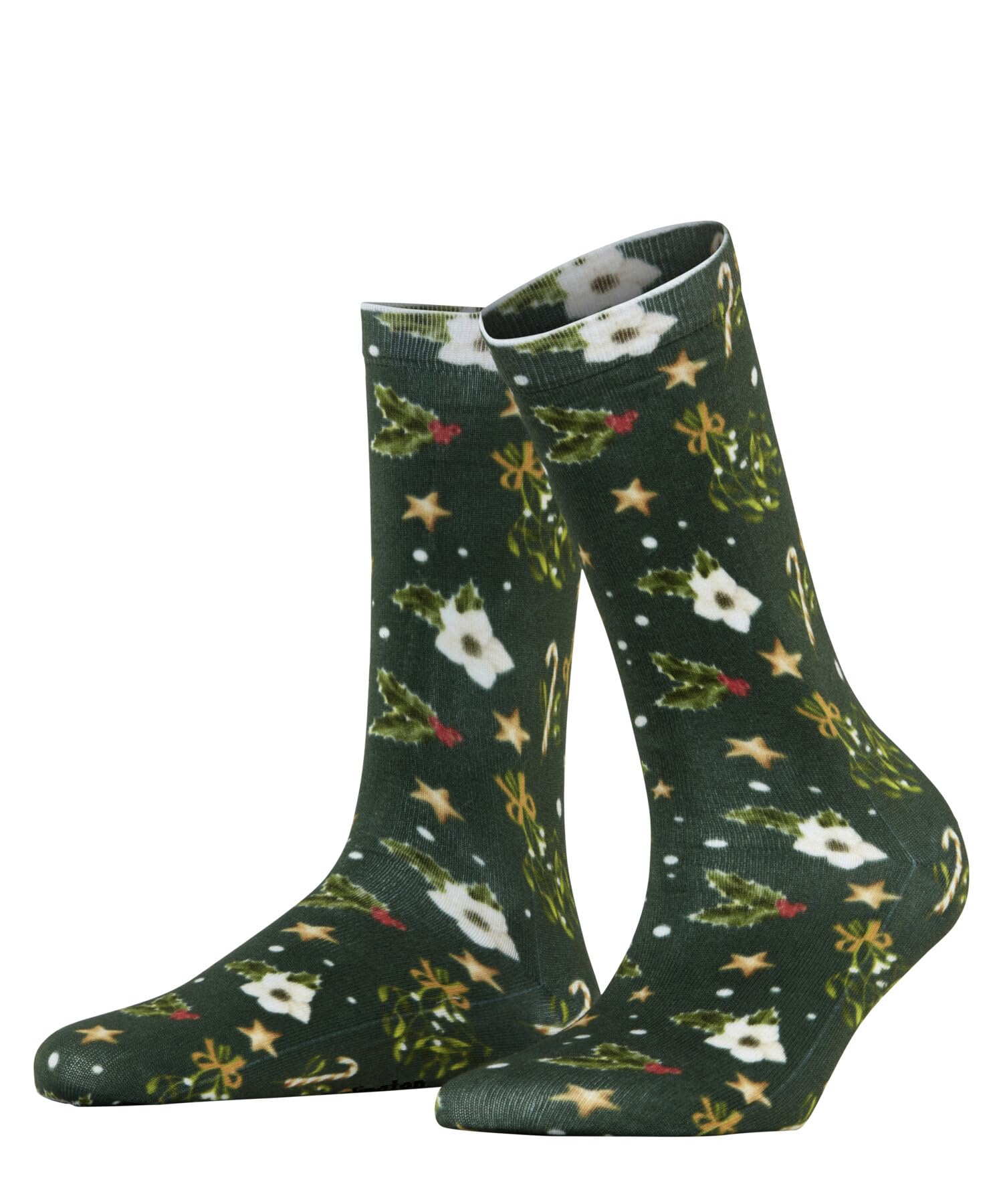 Burlington Damen Socken Christmas W So Baumwolle gemustert 1 Paar