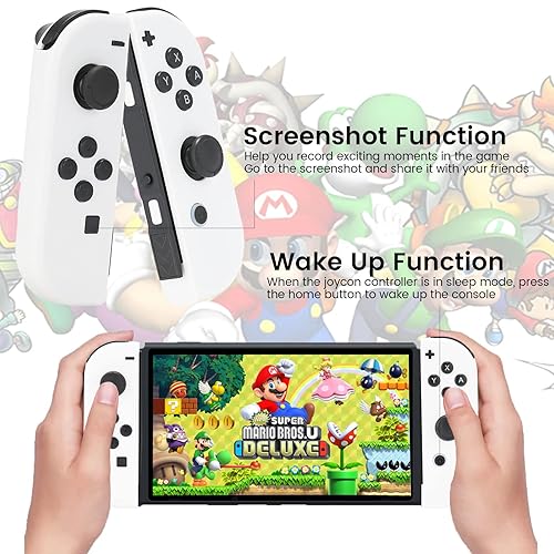 Miniatura 5 de Aoqwp Controller Compatible for Nintendo Switch, Replacement Wireless Controllers with Dual Vibration, Wake-up, Motion Control