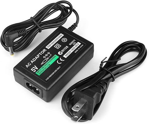 Miniatura 3 de Batería Sony PSP-110 de repuesto de iones de litio recargable de alta capacidad + adaptador de CA de 5 V 2 A, fuente de alimentación de viaje de