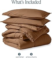 Vista 185 de Bare Home Comforter Set - King/California King Size - Ultra-Soft - Goose Down Alternative - Premium 1800 Series - All Season Warmth