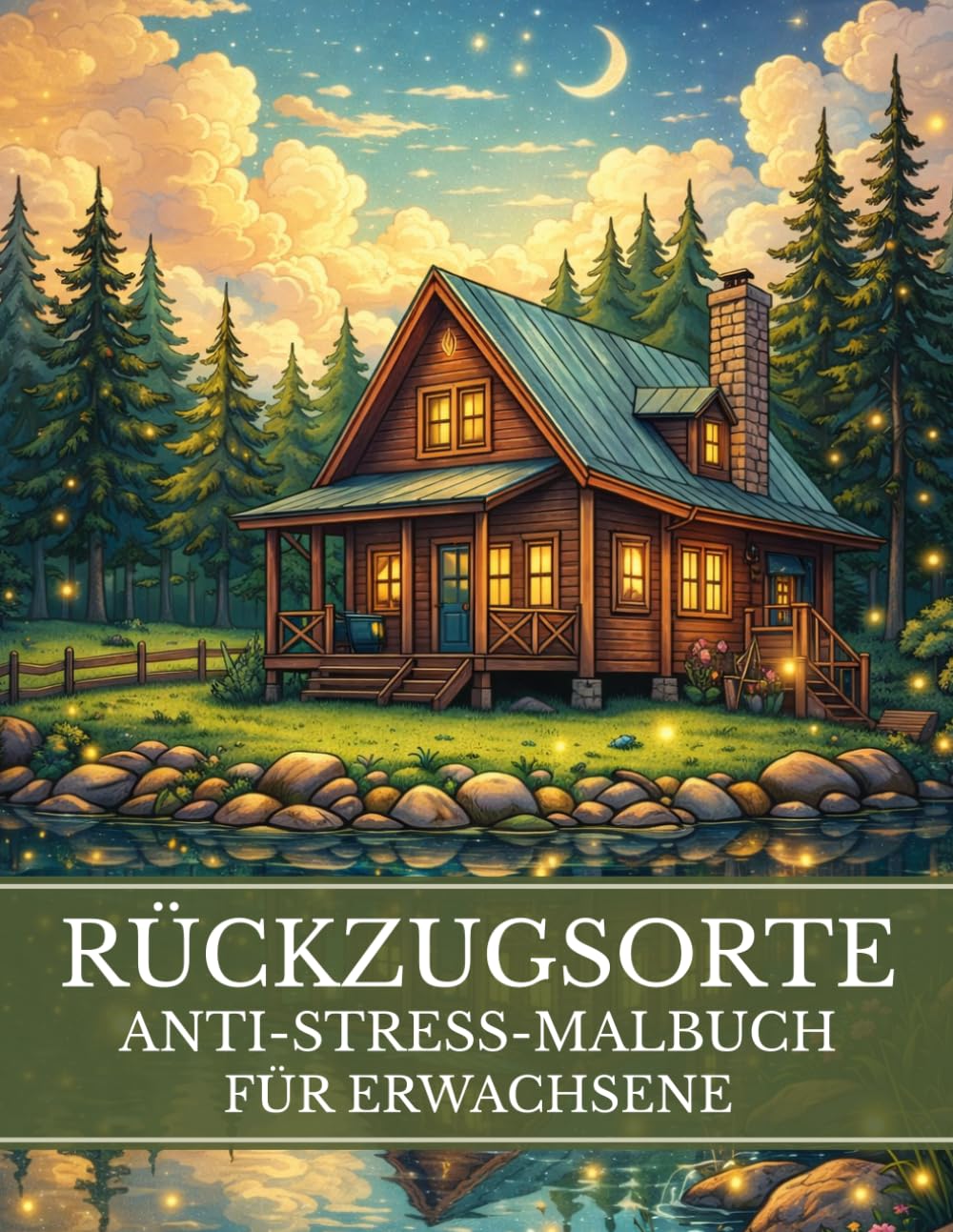 Rückzugsorte - Anti-Stress-Malbuch für Erwachsene: 40 Reise- & Wohlfühlmotive zum Ausmalen | Entspannung, Abschalten & Achtsamkeit