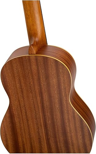 Miniatura 7 de Ortega Guitars Family Series Pro - Guitarra clásica de nailon de 7 cuerdas con bolsa derecha completa R133-7